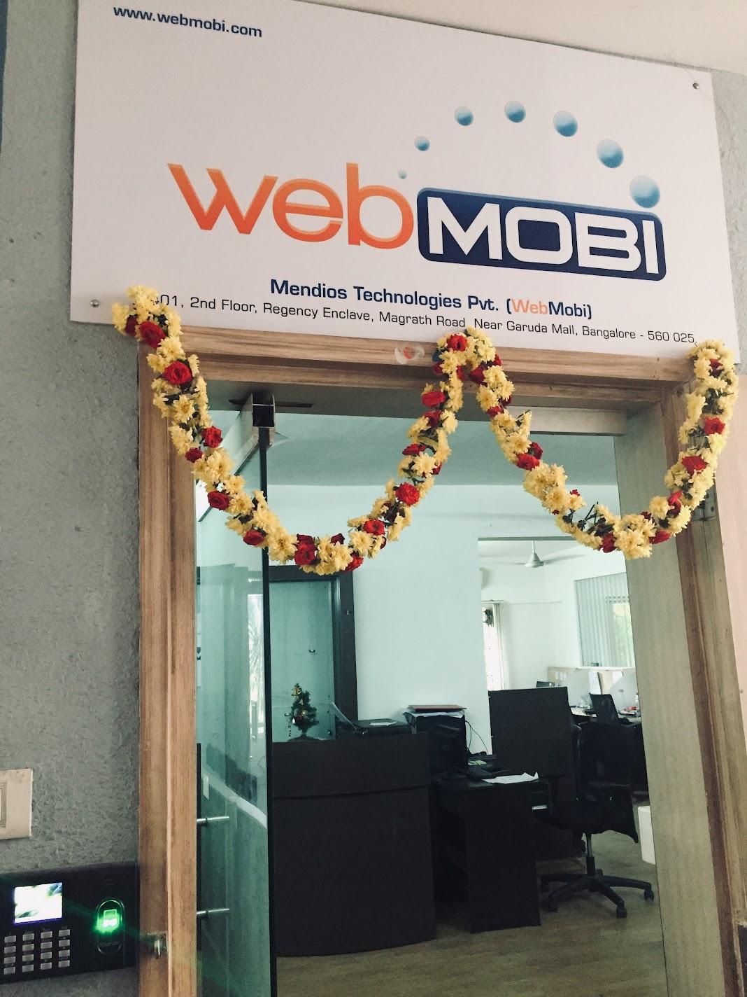 WebMobi Bangalore Office Entrance